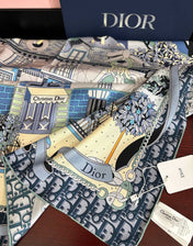 DIOR 26S SCARF 90 IN SILK 427294