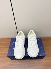 GG Ripple Leather Sneakers White