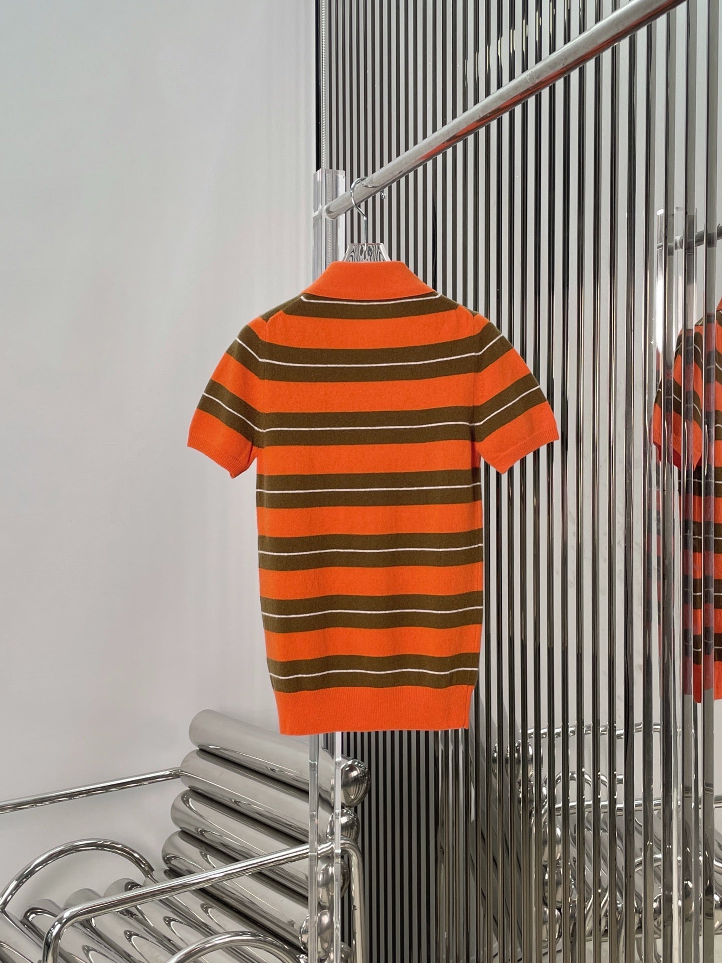 MIUMIU KNIT POLO SHIRT STYLE 779