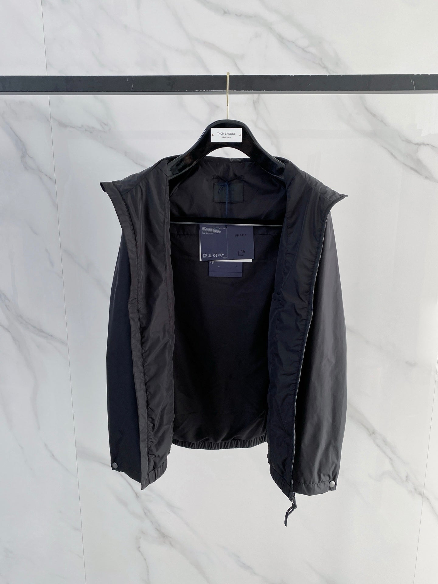PRADA 26S HOODED JACKET 788