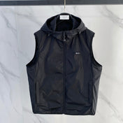 PRADA 26S SLEEVELESS HOODED JACKET 786