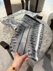 DIOR 26S SCARF 140CM IN SILK & CASHMERE 299997