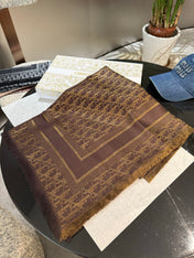 DIOR 26S SCARF 140CM IN SILK & CASHMERE 262320