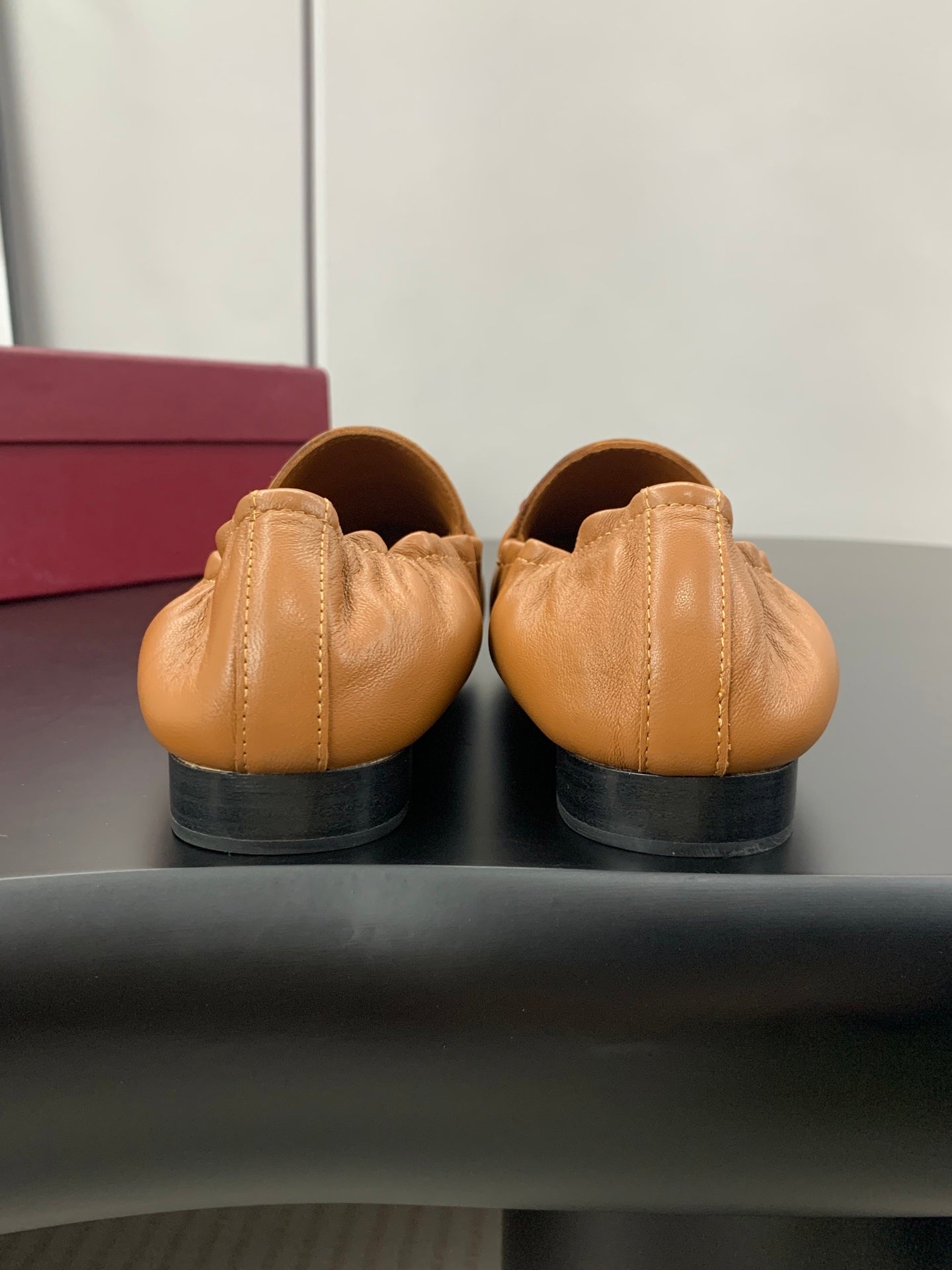GUCCI 26S LOAFERS IN BROWN CALFSKIN