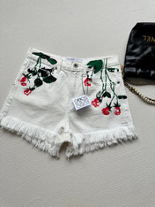 Loewe 25 Short White Cotton