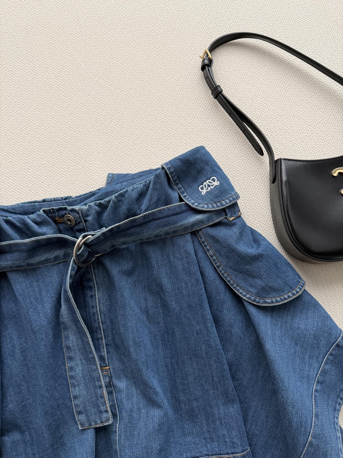 LOEWE 26S DENIM SKIRT 418