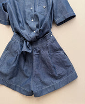PRADA 26S DENIM JUMPSUIT 1102