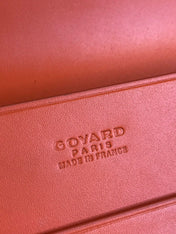 RICHELIEU WALLET 19 IN ORANGE GOYARDINE CANVAS