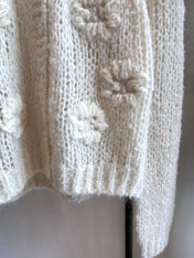CELINE 25S CROCHET SLEEVE KNIT JACKET 0085
