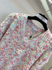 CHANEL 26S V-NECK SWEATER 1786