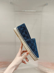 GG ESPADRILLE LOAFER AEGEAN CANVAS