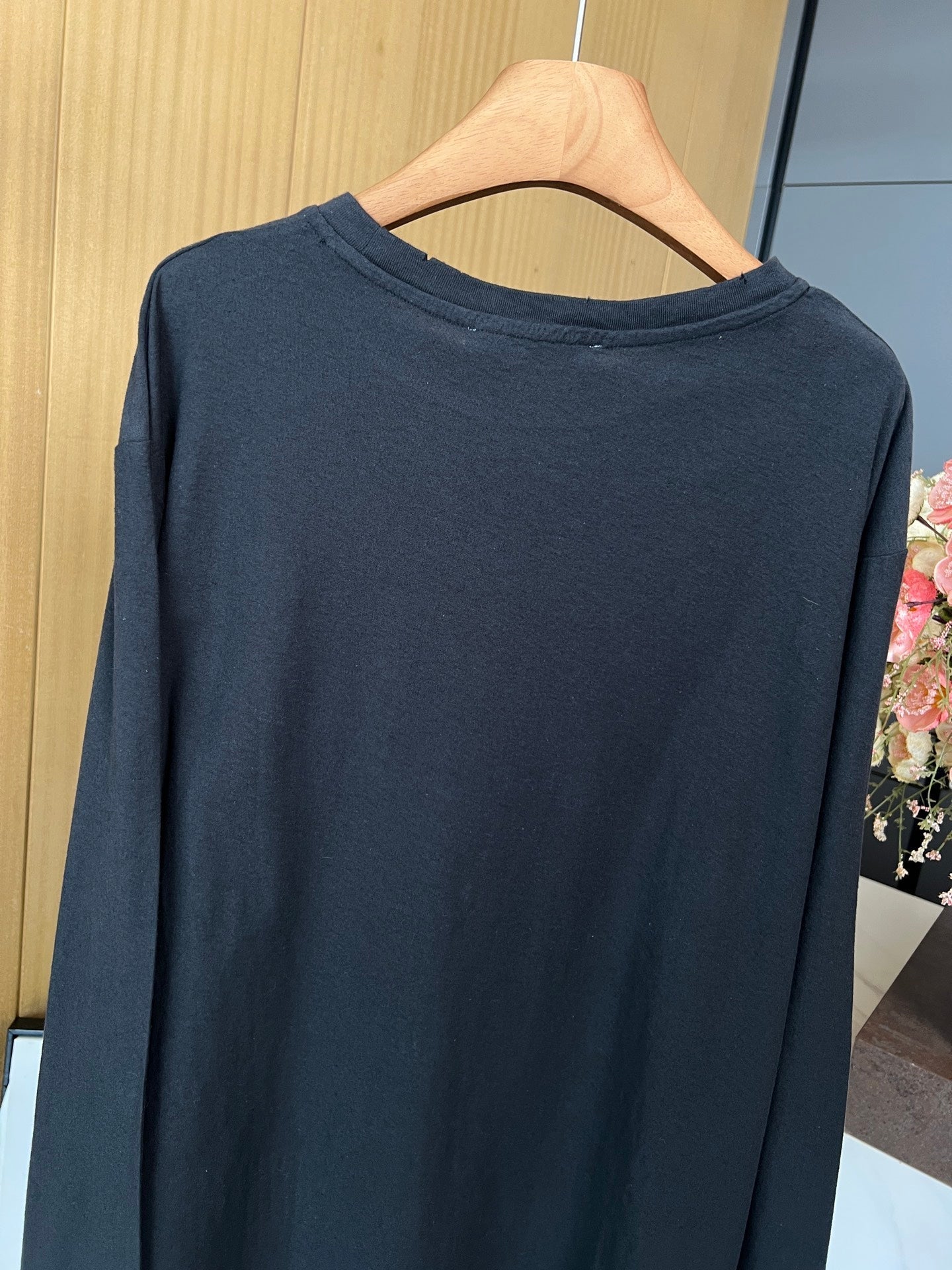 DIOR 25S LONG-SLEEVE CREW NECK T-SHIRT STYLE 198