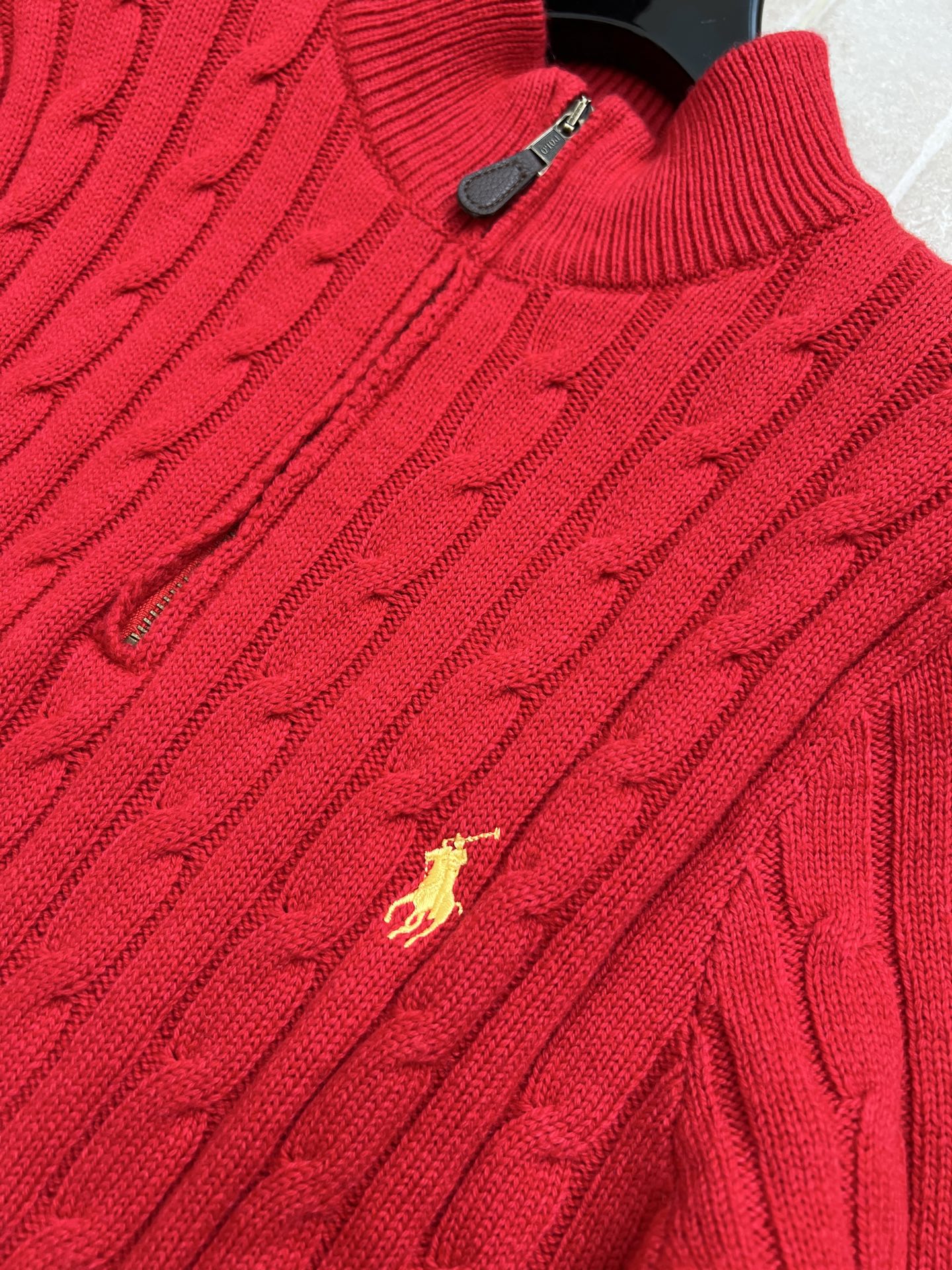 RALPH LAUREN 25S HALF-ZIP SWEATER 239