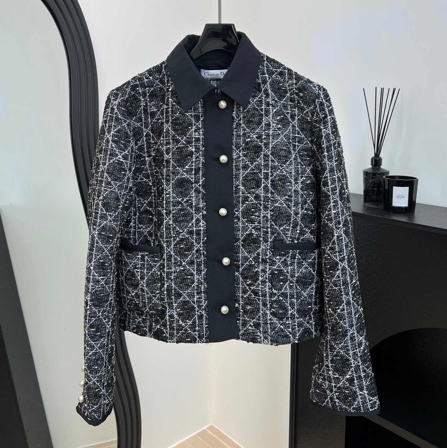 DIOR 25S TWEED JACKET 685