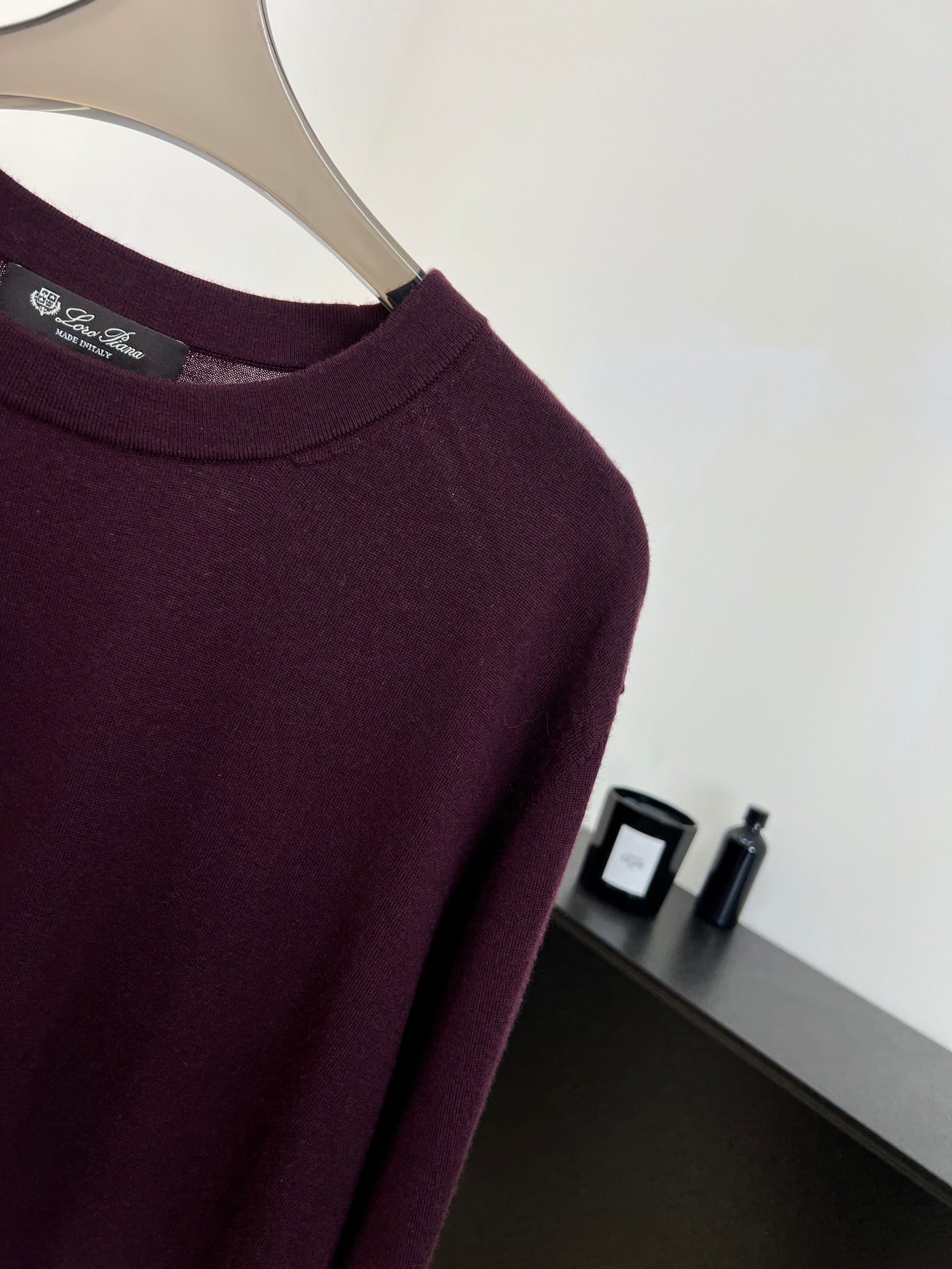 LORO PIANA 26S LONG SLEEVE CREW NECK SWEATER 664