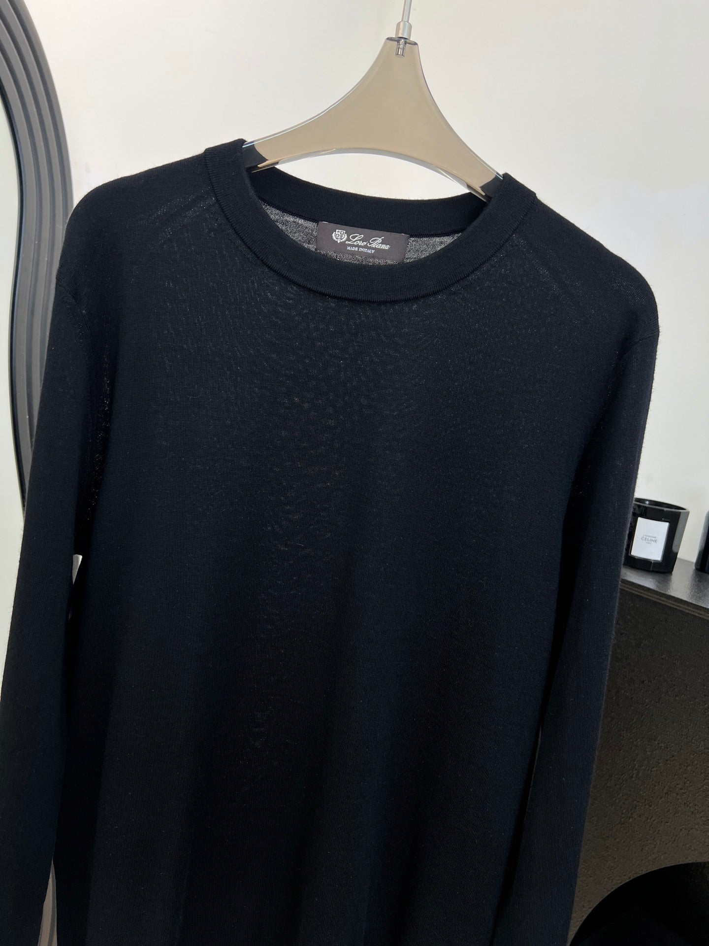LORO PIANA 26S LONG SLEEVE CREW NECK SWEATER 663