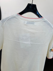 DIOR 26S SHORT-SLEEVED KNIT T-SHIRT 950