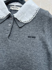 MIUMIU 26S POLO SWEATER 929