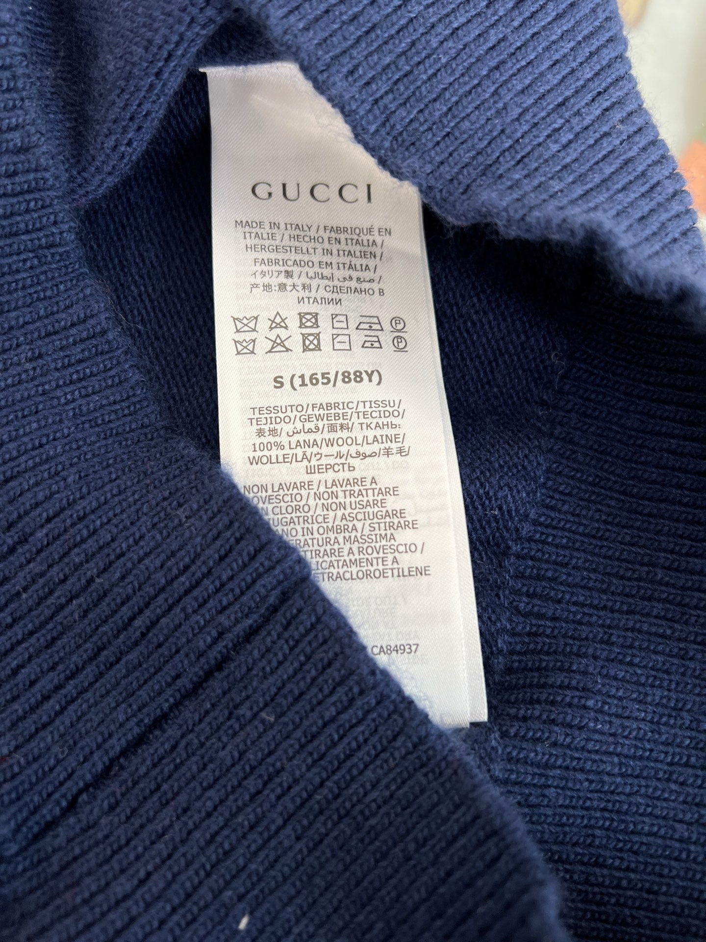GUCCI 26S KNIT POLO SHIRT 254