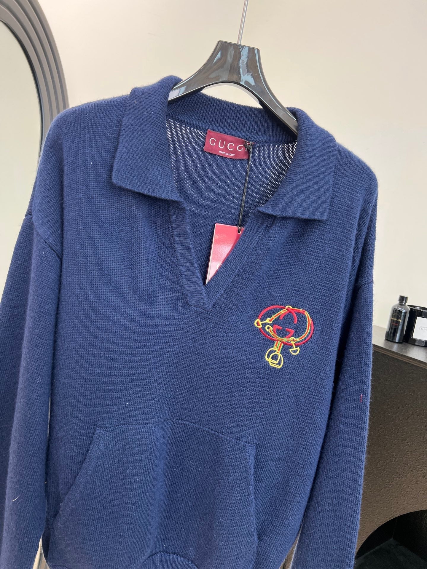 GUCCI 26S KNIT POLO SHIRT 254