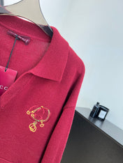 GUCCI 26S KNIT POLO SHIRT 253