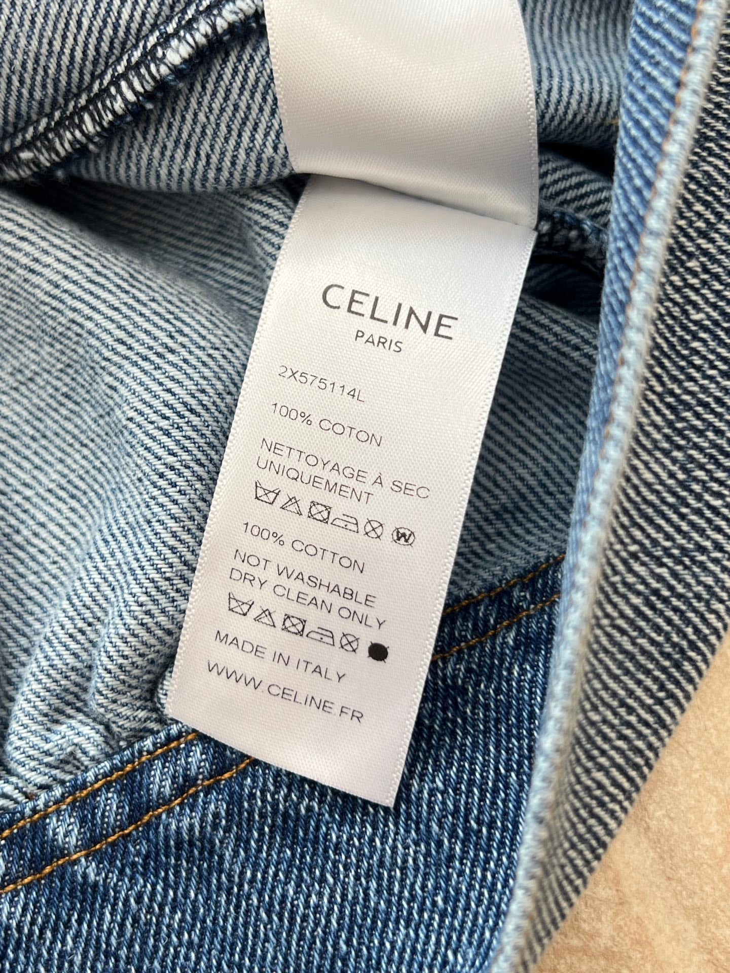 CELINE 26S DENIM JACKET 154