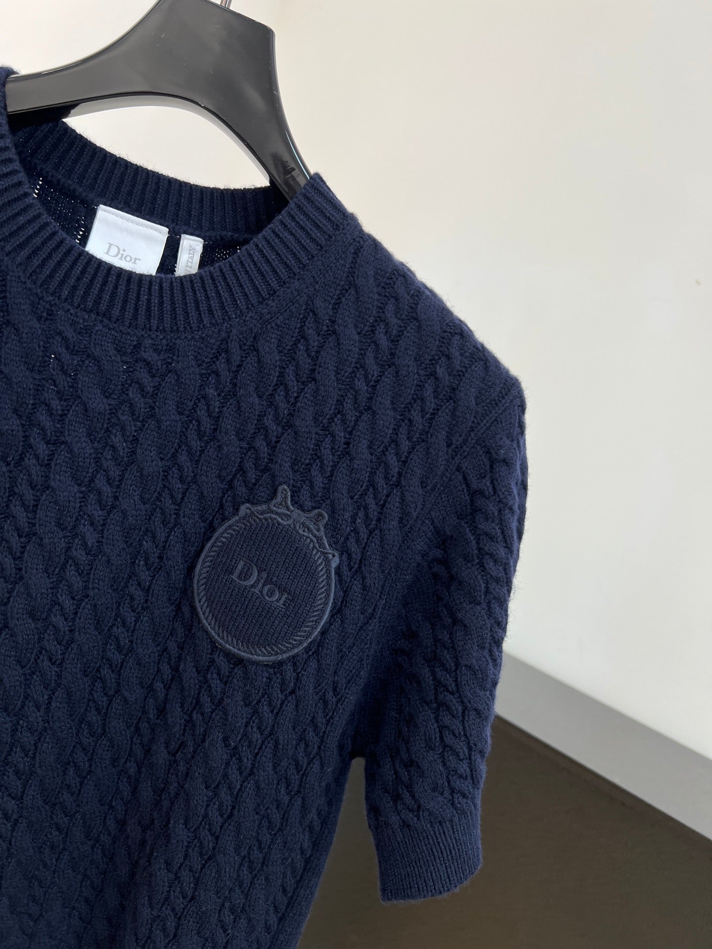 DIOR 26S SHORT-SLEEVED SWEATER 1273