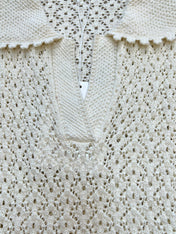 CHANEL 26S SHORT-SLEEVE KNIT POLO STYLE 1152