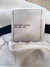 CHANEL 26S SLEEVELESS POLO KNIT TOP STYLE 1151