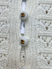 CHANEL 26S SHORT-SLEEVE KNIT CARDIGAN 1415