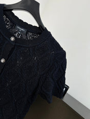CHANEL 26S SHORT-SLEEVE KNIT T-SHIRT 1413
