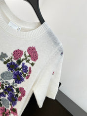 DIOR 26S SHORT-SLEEVE KNIT SWEATER 1312