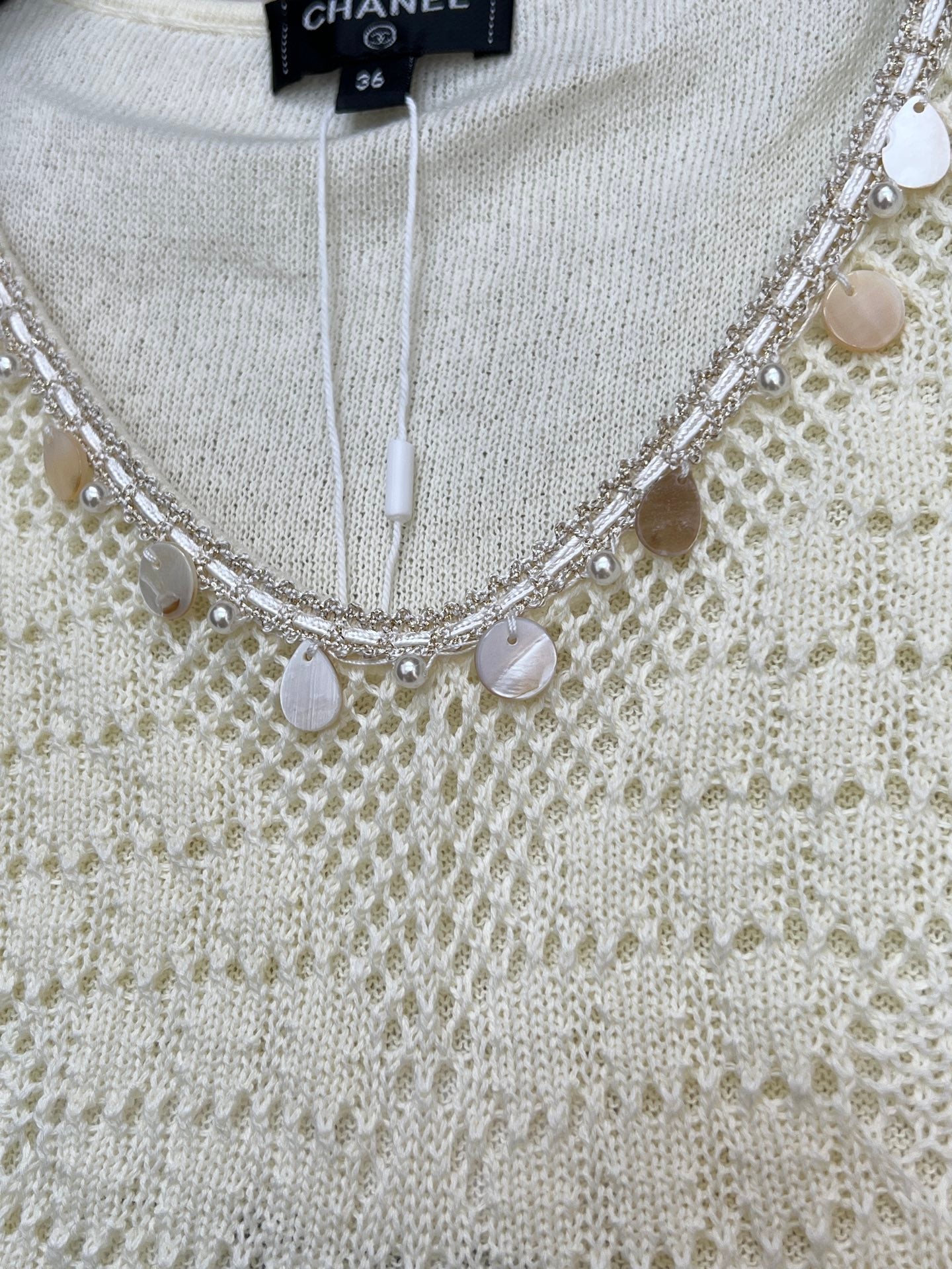 CHANEL 26S SHORT-SLEEVE KNIT TOP 1484