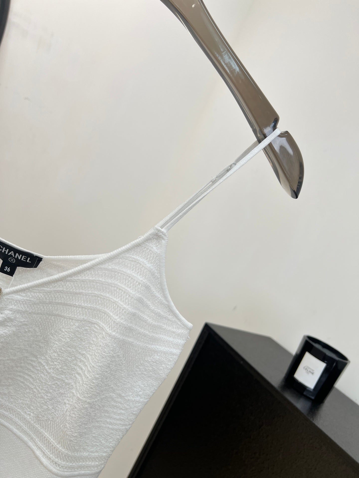 CHANEL 26S KNIT CAMI TOP 1482