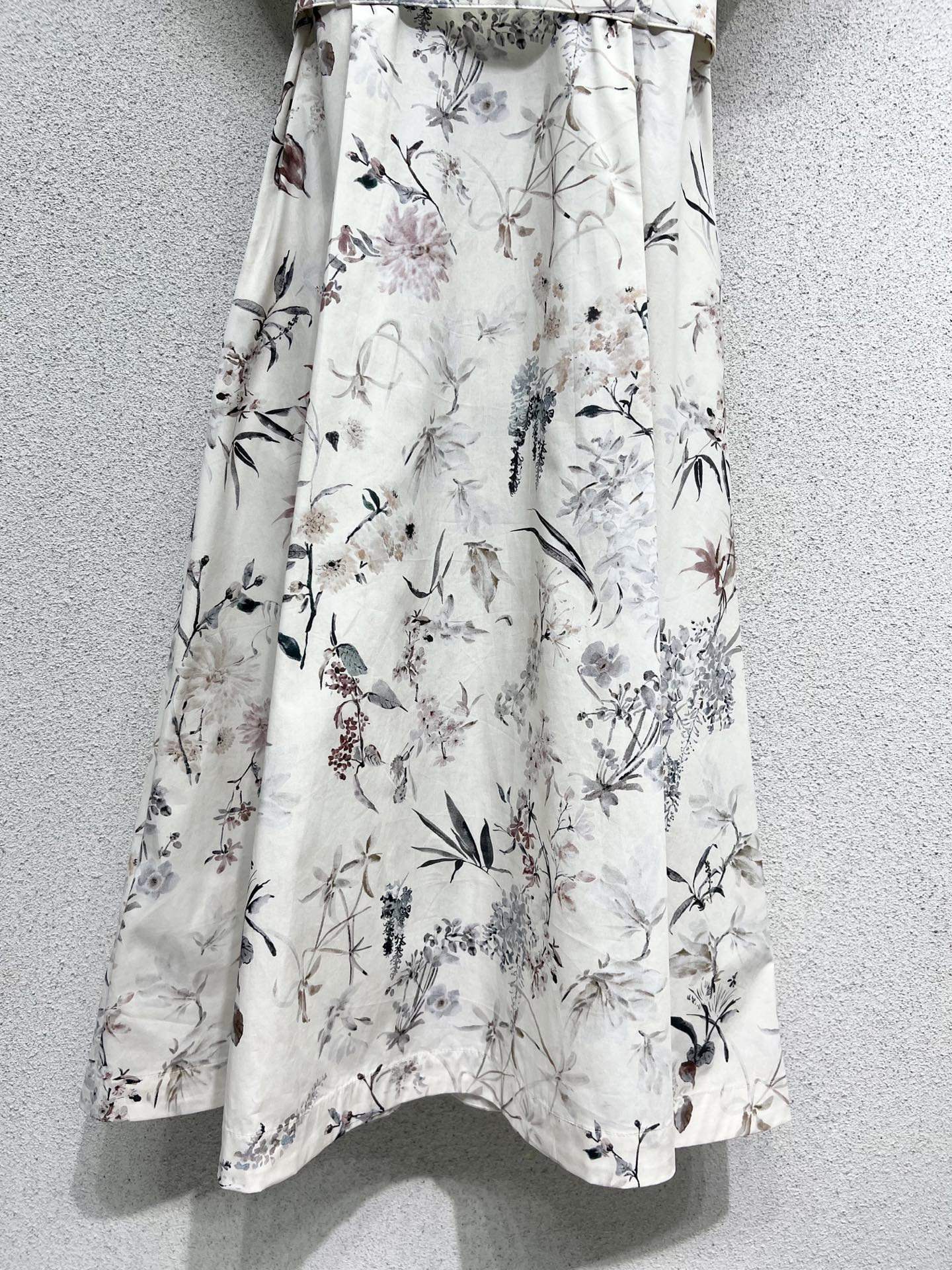 DIOR FLORAL LONG DRESS 275014