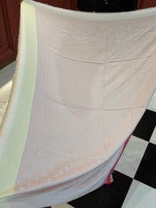 SHAWL 140 CM IN LIGHT PINK CASHMERE AND SILK 413801