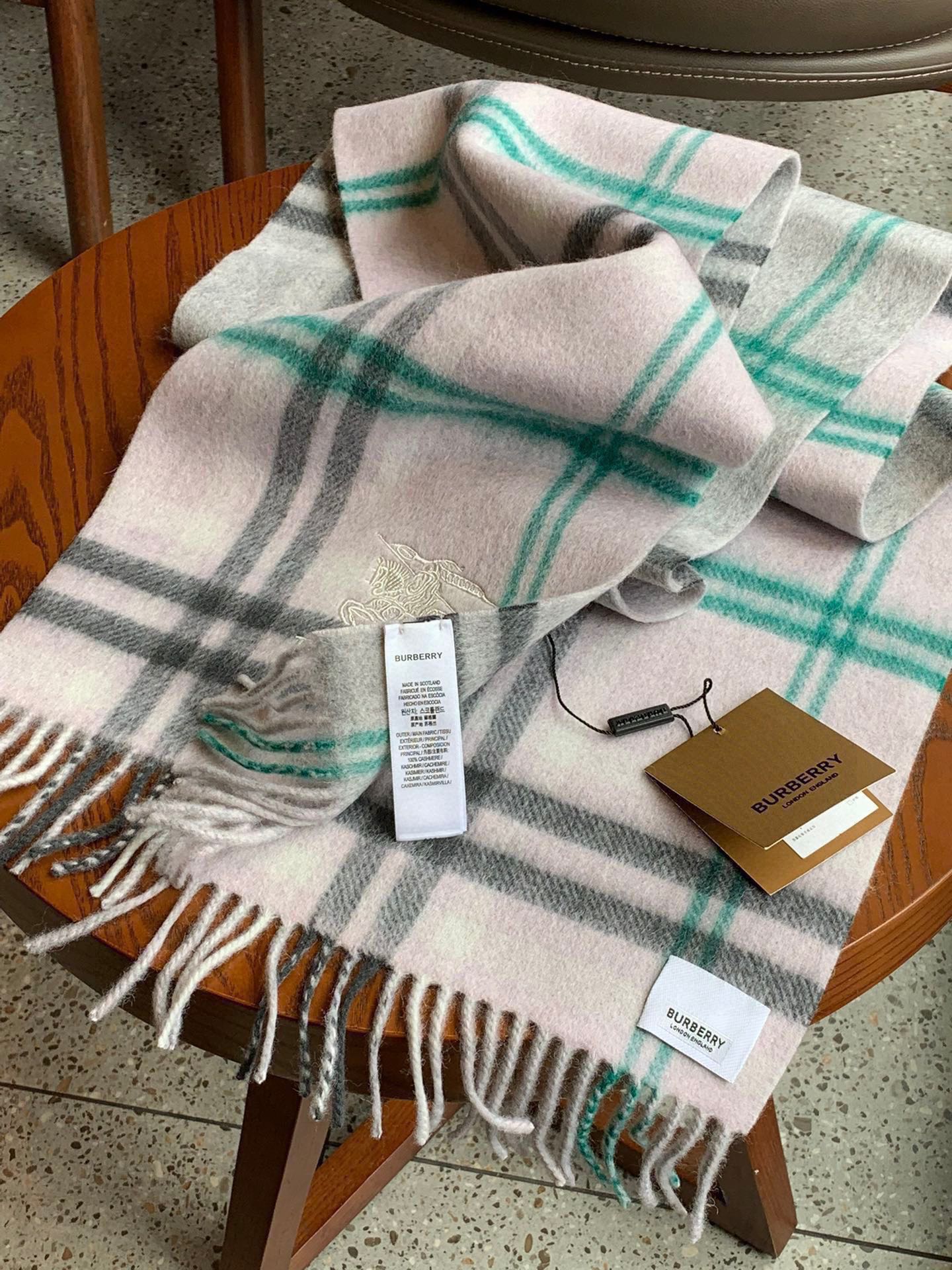 BBR SCARF 190 CM IN CASHMERE 490769