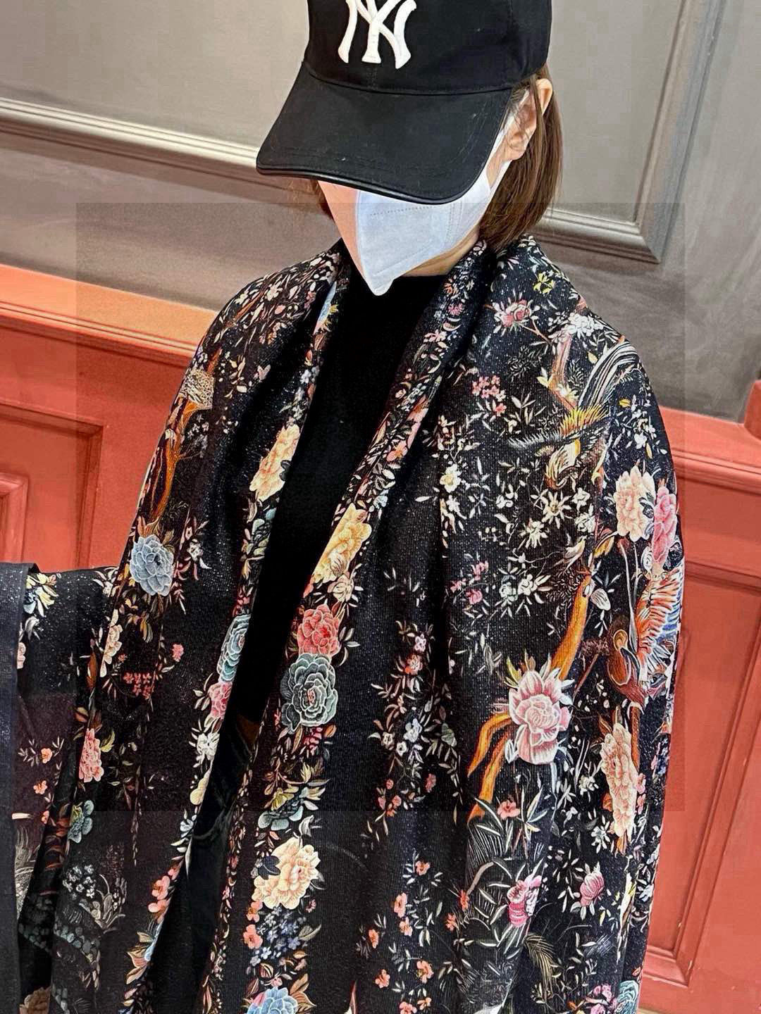 DIOR SCARF 200 CM IN CASHMERE 663788