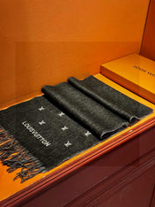 LV SCARF 180 CM IN CASHMERE 730575
