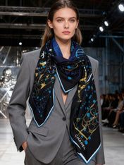 CHANEL 25S SCARF 135 IN CASHMERE 883635