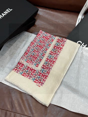 CHANEL 25S SCARF 200 IN CASHMERE 931463