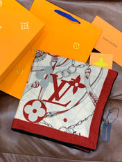 LV 26S SCARF 135 IN CASHMERE AND SILK 281168