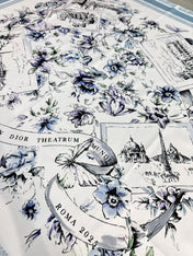DIOR 26S SCARF 90CM IN SILK 284556