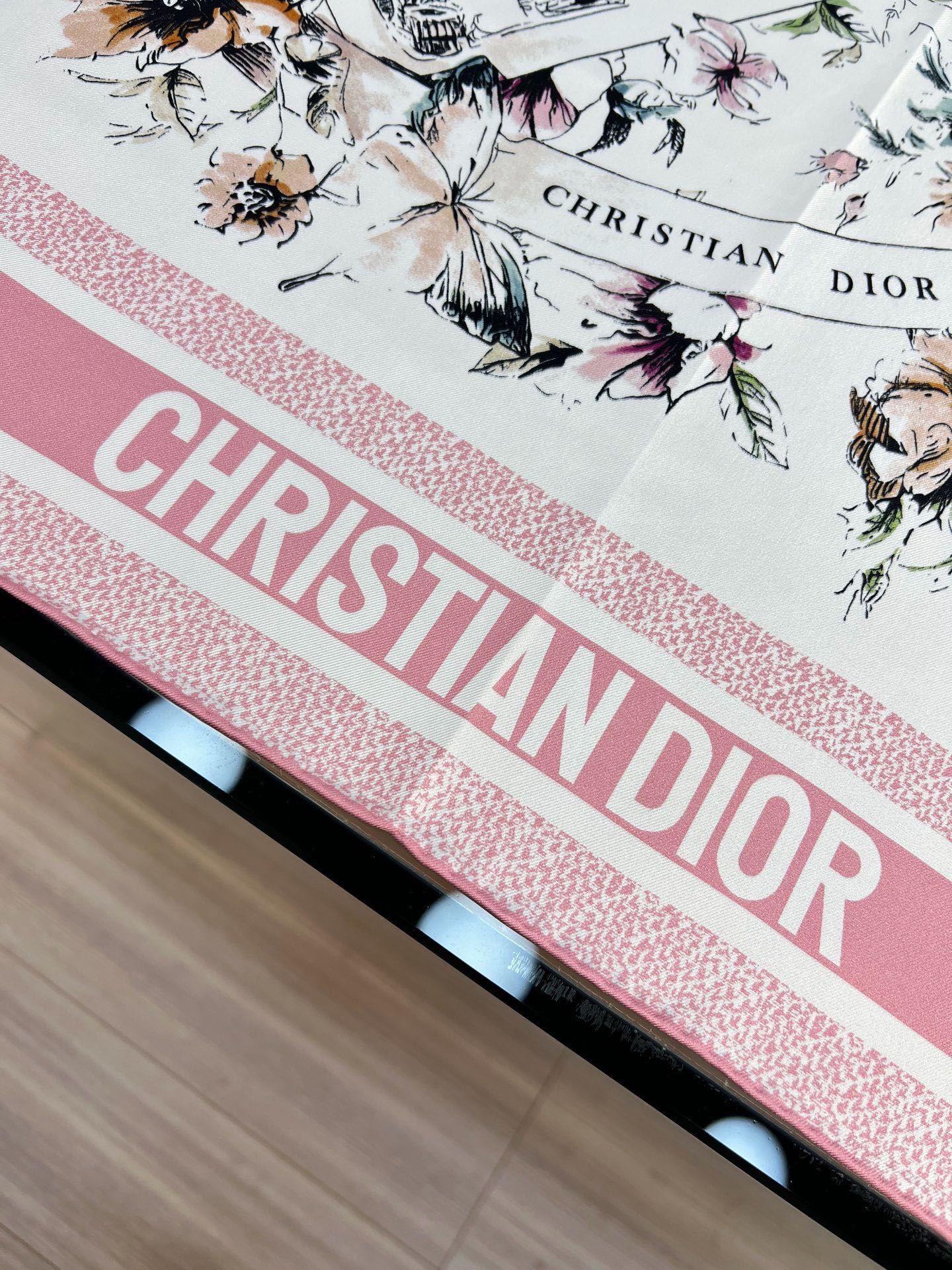 DIOR 26S SCARF 90CM IN SILK 284557