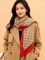 GUCCI 26S SCARF 135 IN CASHMERE AND SILK 315167