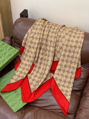 GUCCI 26S SCARF 135 IN CASHMERE AND SILK 315167