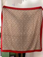 GUCCI 26S SCARF 135 IN CASHMERE AND SILK 315167