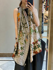GUCCI 26S SCARF 180 IN CASHMERE 316718