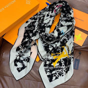 LV 26S SCARF 135 IN CASHMERE AND SILK 319869