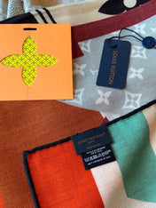LV 26S SCARF 135 IN CASHMERE AND SILK 320861